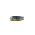 Louis Vuitton Signature Collection Ring LV Mosaic Thin Monogra One Color L — view 4