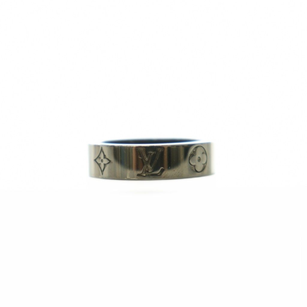 Louis Vuitton Signature Collection Ring LV Mosaic Thin Monogra One Color L
