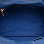 Prada Canapa Mini Shoulder Bag Blue Green Canvas — view 4