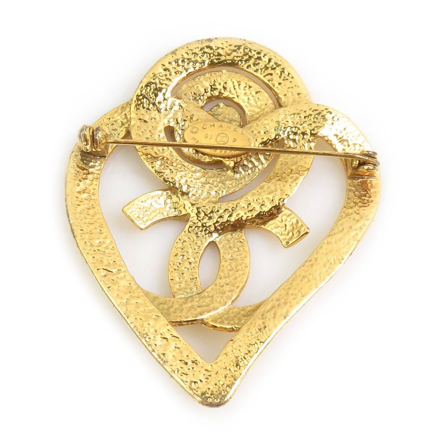 Chanel Brooch CC Logo — view 6