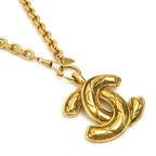 Chanel Necklace CC Logo — view 2
