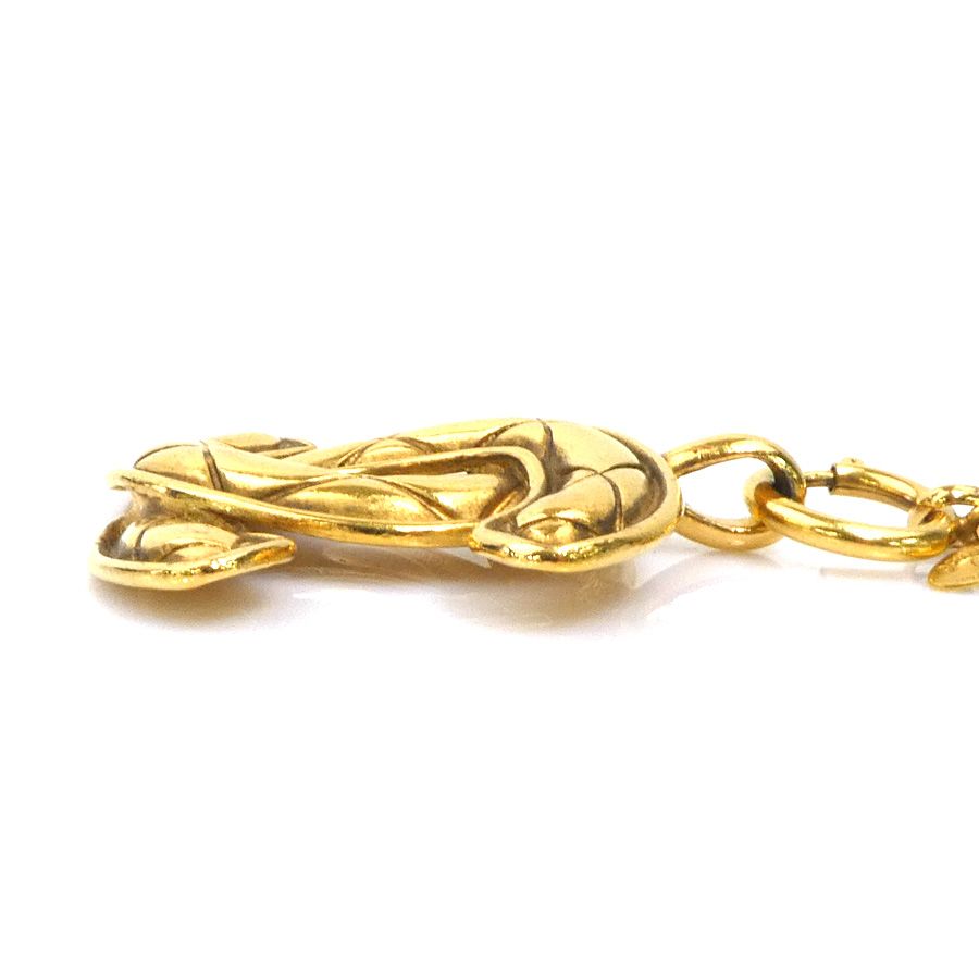 Chanel Necklace CC Logo — view 3