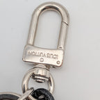 Louis Vuitton Leather Rope Monogram Eclipse Key Holder Charm Silver — view 5