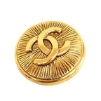 Chanel Vintage CC Logo Single Earrings Gold