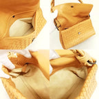Bottega Veneta Intrecciato Shoulder Bag Beige — view 7
