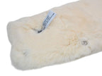 Chanel Big CC Logo Rabbit Neck Warmer Scarf Black White — view 7
