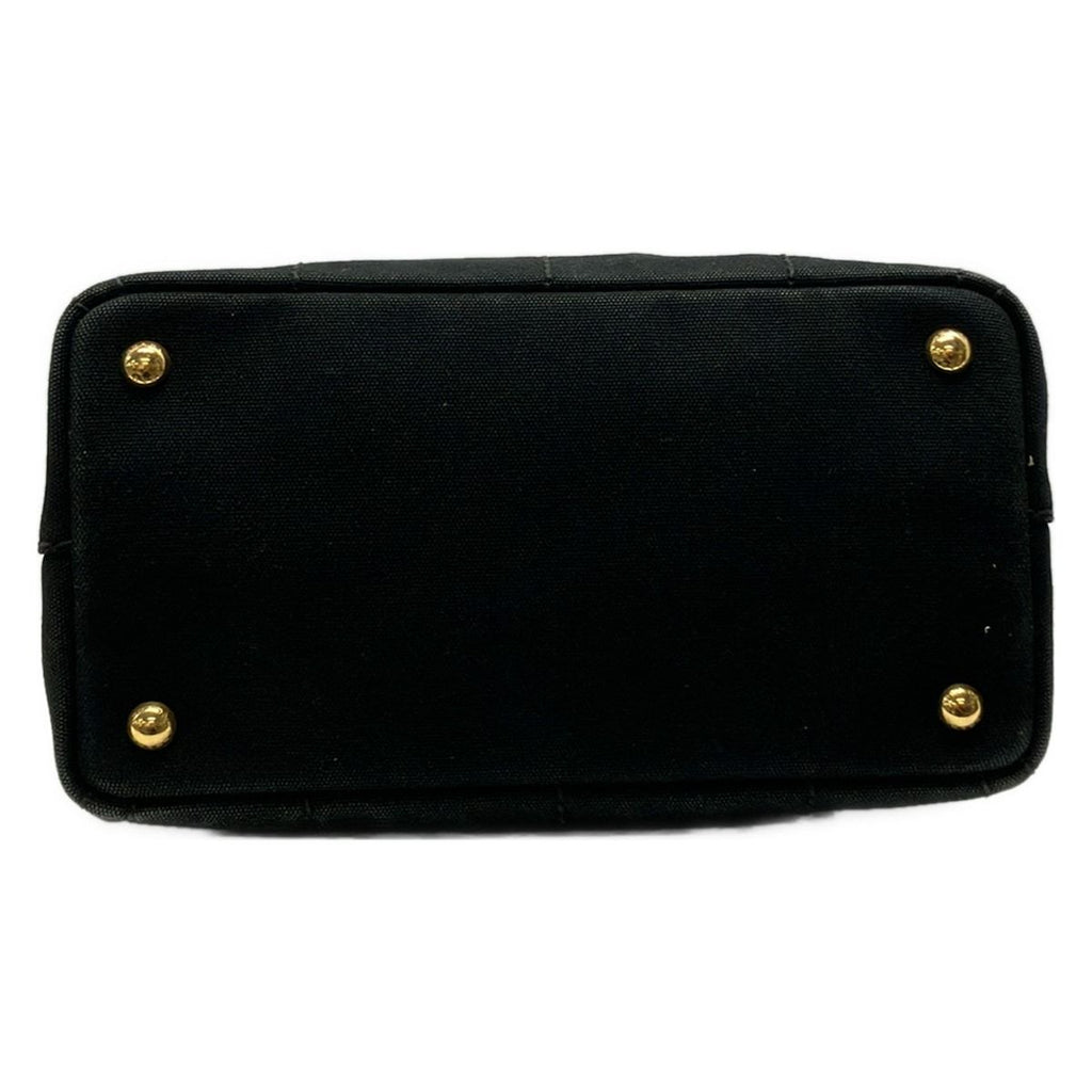 Prada Tote Bag Canapa Black — view 5