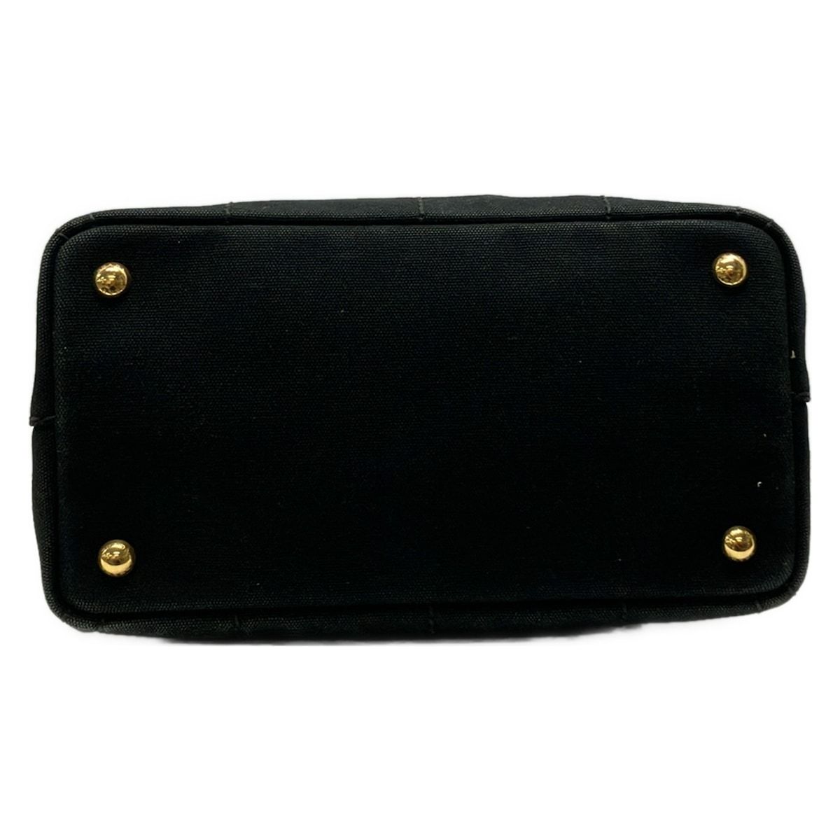 Prada Tote Bag Canapa Black — view 5