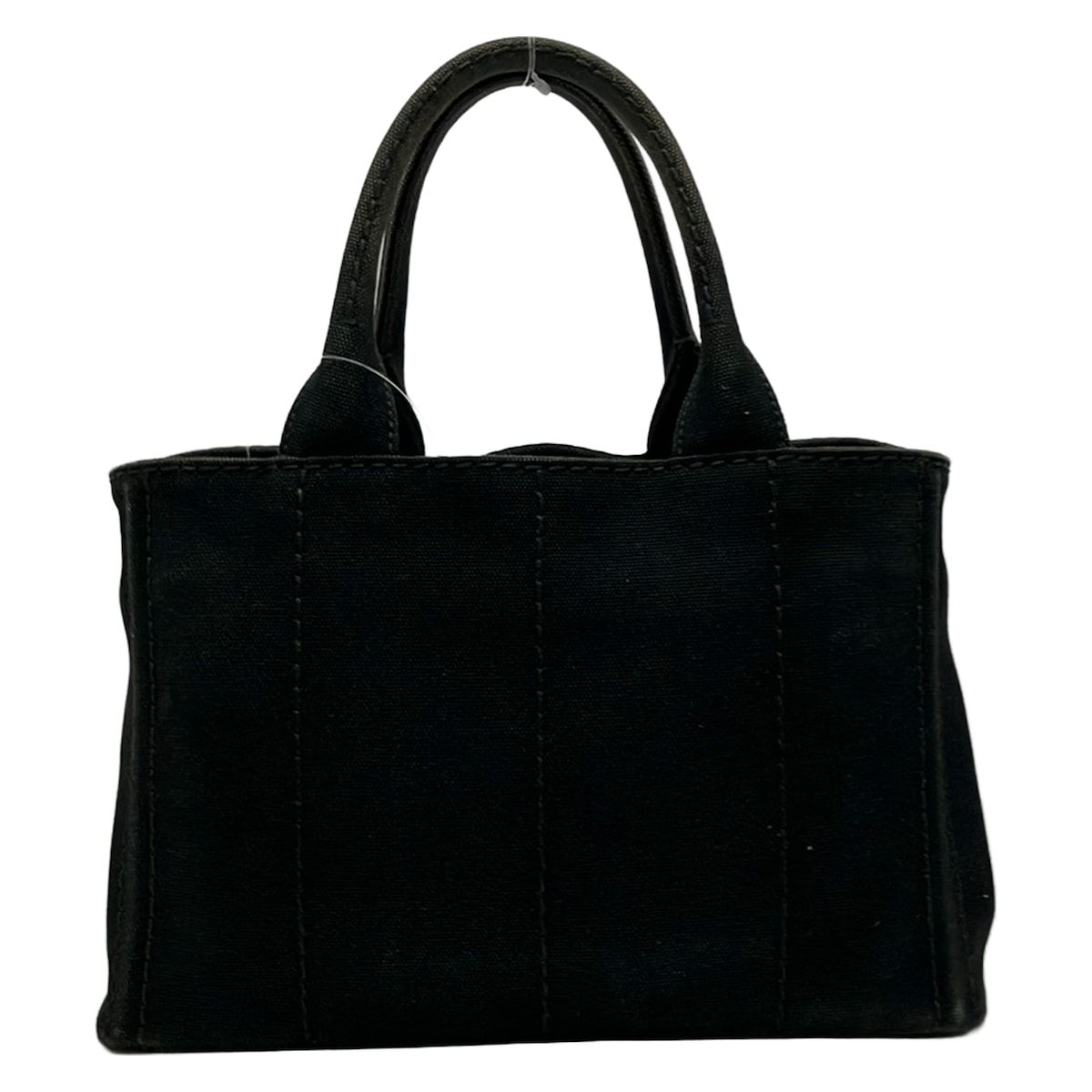 Prada Tote Bag Canapa Black — view 3
