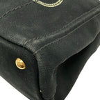 Prada Tote Bag Canapa Black — view 6