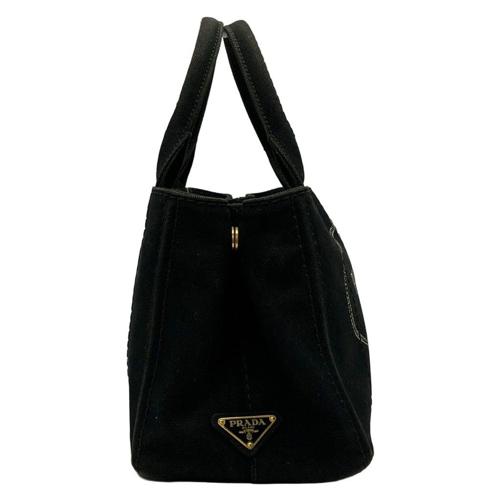 Prada Tote Bag Canapa Black — view 2
