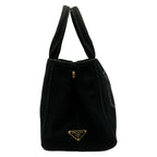 Prada Tote Bag Canapa Black — view 2