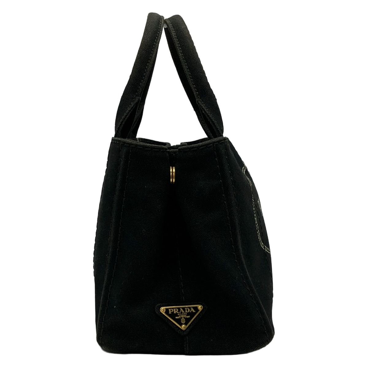 Prada Tote Bag Canapa Black — view 2