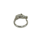 Hermes Vintage Cheval Hose Ring 925 Sterling Silver — view 6