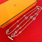 Hermes Farandole Necklace 925 Sterling Silver