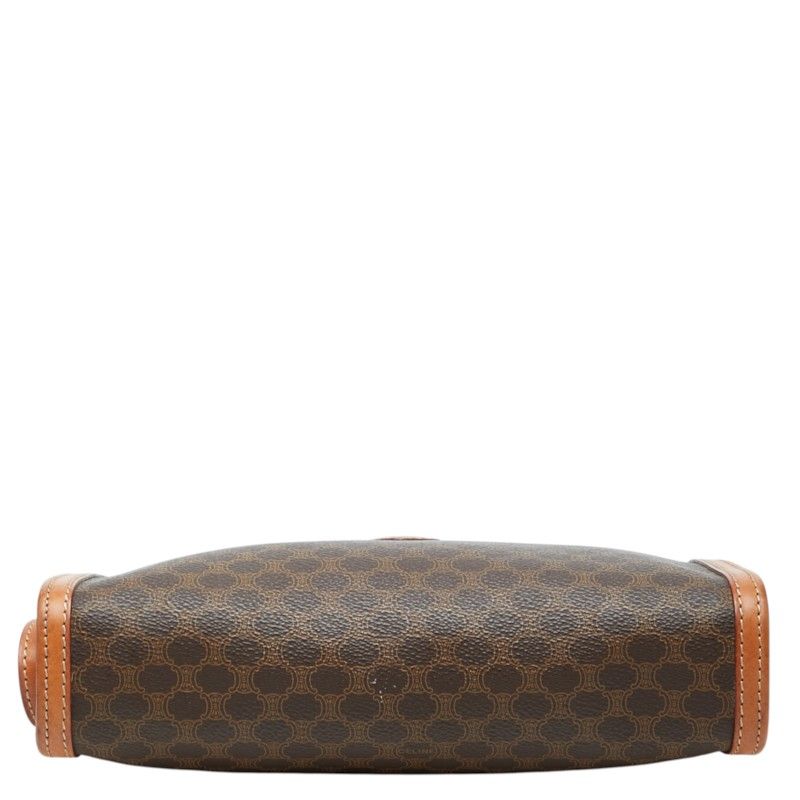Celine Macadam Clutch Brown Leather — view 3