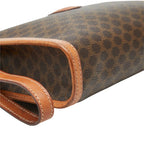 Celine Macadam Clutch Brown Leather — view 5