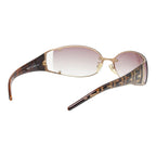Fendi Zucca Sunglasses Brown Gold Acetate Plated Eyewear — view 3