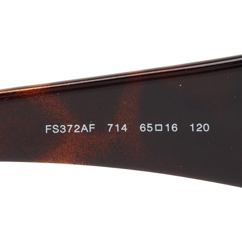 Fendi Zucca Sunglasses Brown Gold Acetate Plated Eyewear — view 5