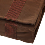 Hermes Her Line Besace MM Crossbody Shoulder Bag Brown Canvas — view 4