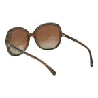 Chanel CC Logo Sunglasses Brown Acetate Eyewear — view 2