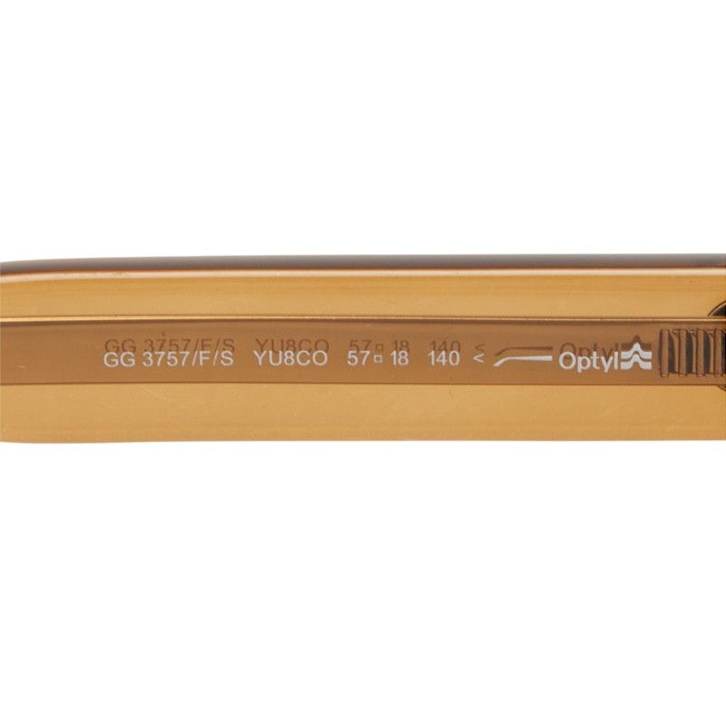 Gucci Sunglasses S Brown Acetate Eyewear — view 5