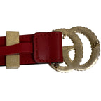 Gucci GG Marmont Double Buckle Leather Belt 75 — view 4
