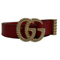 Gucci GG Marmont Double Buckle Leather Belt 75