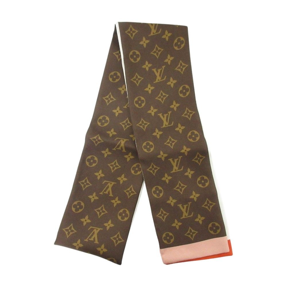 Louis Vuitton Bandeau Animogram Leopard Scarf Pink Brown — view 4