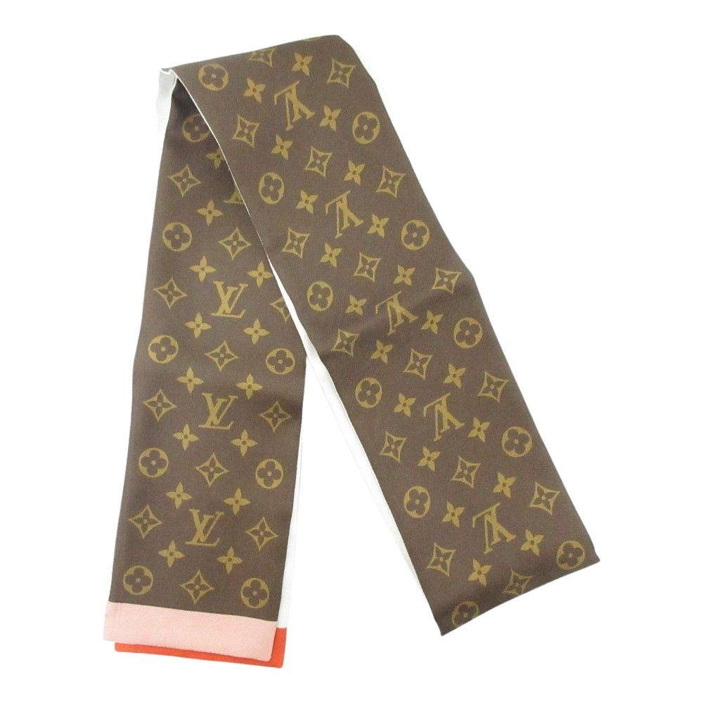 Louis Vuitton Bandeau Animogram Leopard Scarf Pink Brown — view 3