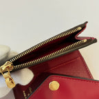 Louis Vuitton Portefeuille Zoe Monogram Compact Wallet Fuchsia Brown — view 8