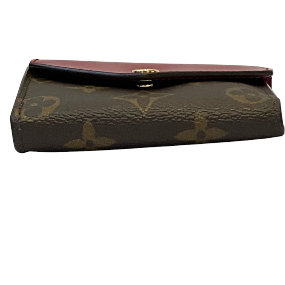 Louis Vuitton Portefeuille Zoe Monogram Compact Wallet Fuchsia Brown — view 5