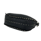 Dior Peace & Love Logo Leather Shoulder Bag Black — view 8