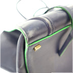 Celine Luggage Phantom Tote Bag Blue Green — view 8