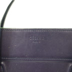 Celine Luggage Phantom Tote Bag Blue Green — view 5