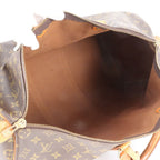 Louis Vuitton Monogram Keepall 50 Leather Boston Bag Tote Travel — view 7