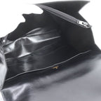 Loewe Leather 2-Way Shoulder Bag Tote Hand Black — view 6