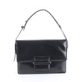 Loewe Leather 2-Way Shoulder Bag Tote Hand Black