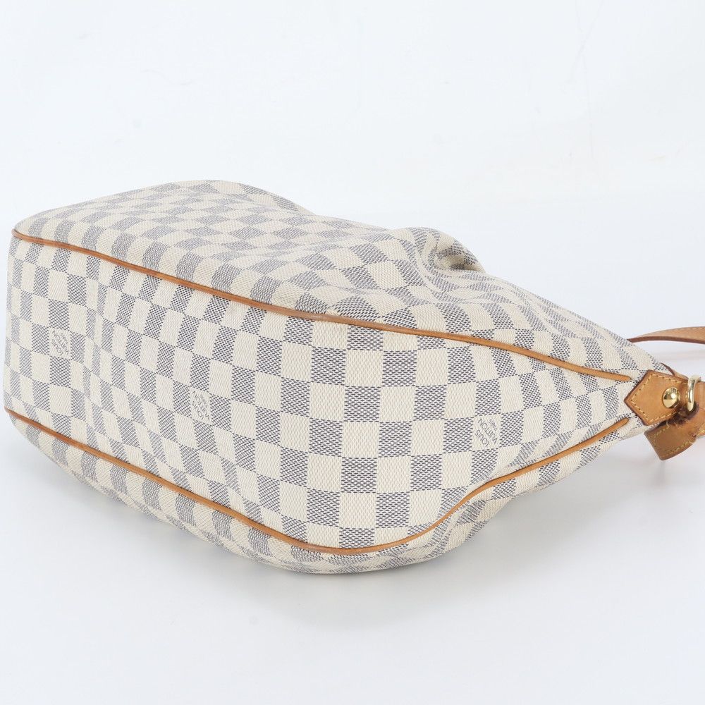 Louis Vuitton Damier Azur Syracuse MM Leather Shoulder Bag Crossbody — view 4