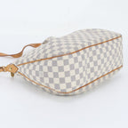 Louis Vuitton Damier Azur Syracuse MM Leather Shoulder Bag Crossbody — view 5