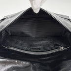 Prada Shoulder Bag Leather Nero — view 8