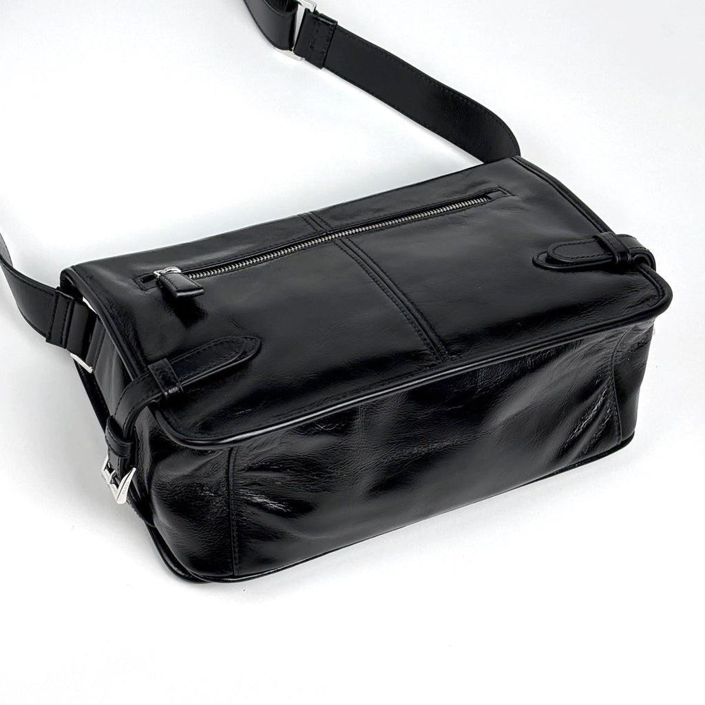 Prada Shoulder Bag Leather Nero — view 2
