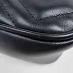Gucci Shoulder Bag GG Marmont Double Leather Black — view 3