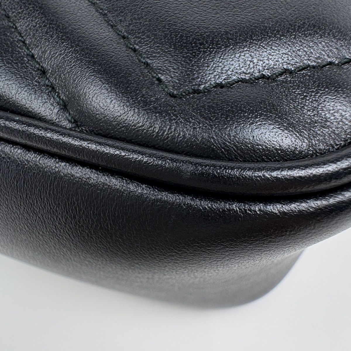 Gucci Shoulder Bag GG Marmont Double Leather Black — view 3