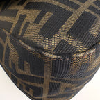 Fendi Shoulder Bag Zucca Pattern Mamma Baguette Canvas Brown — view 3