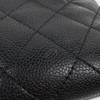 Chanel Handbag CC Logo Quilted Caviar Leather Black — view 4