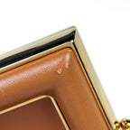 Fendi Shoulder Bag First Small 2-Way Leather Brown — view 5