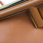 Fendi Shoulder Bag First Small 2-Way Leather Brown — view 4