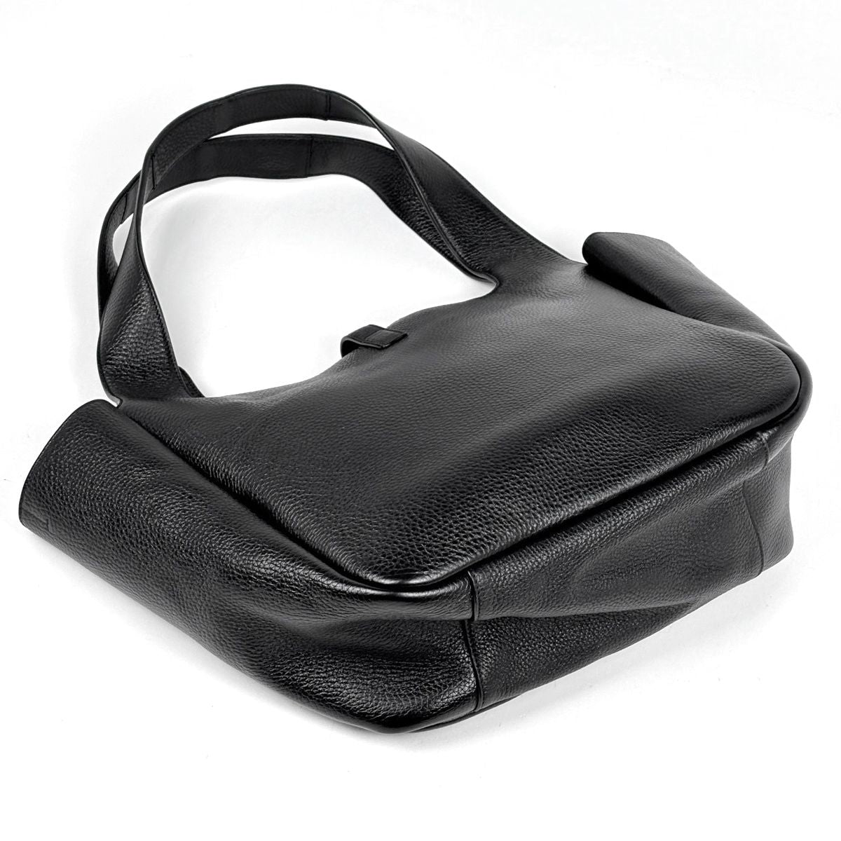 Saint Laurent le Cassette Bear Tote Bag Leather Black — view 2