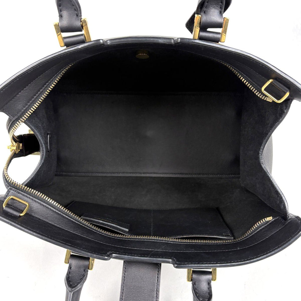 Saint Laurent Handbag Cabas Small 2-Way Leather Black — view 7